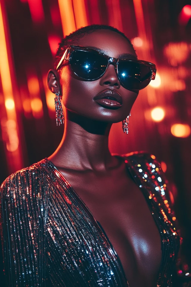 Edgy Nightclub Looks with Metallic Details - photo 8