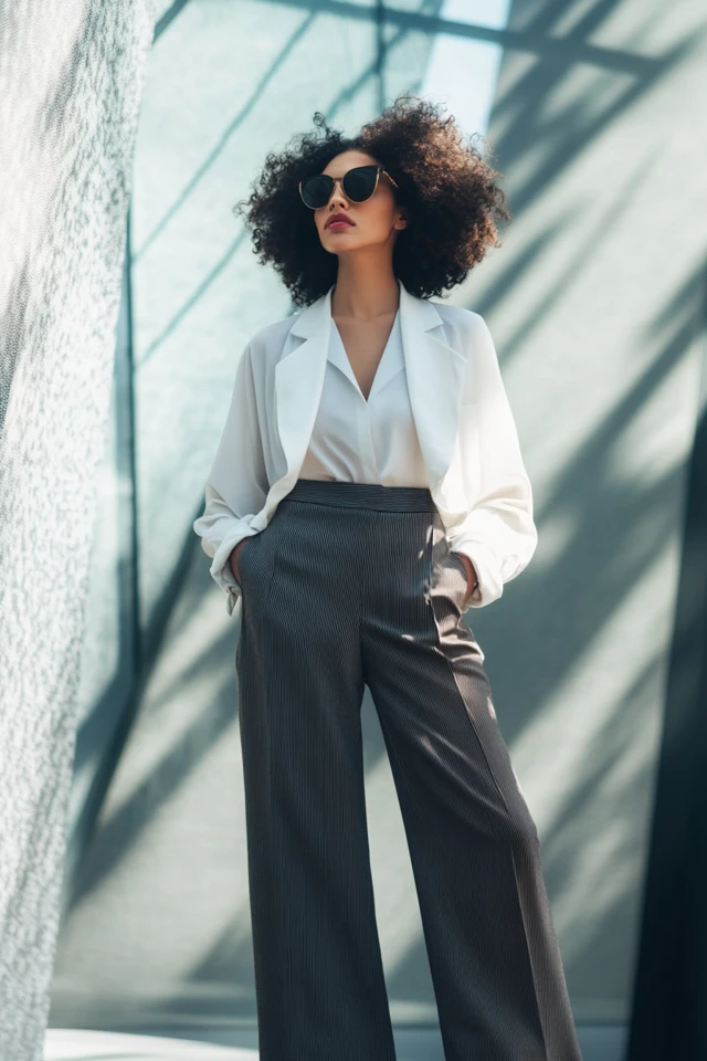 Wide-Leg Trousers for Modern Elegance - photo 8