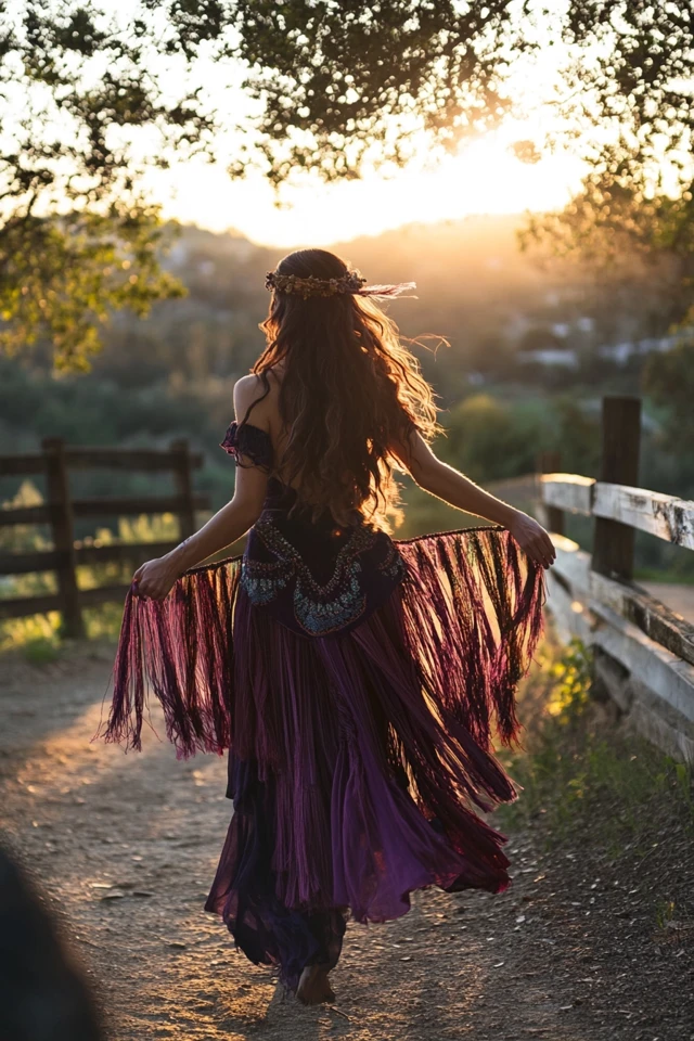 Boho Accessories: How to Style Tassels, Feathers, and Beads - photo 15