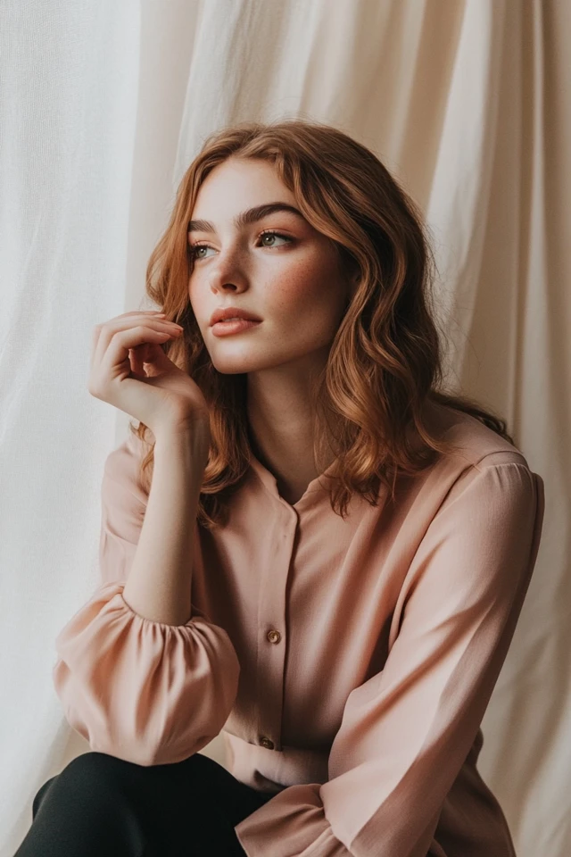Soft Muted Color Palettes for Minimalist Blouses - photo 12