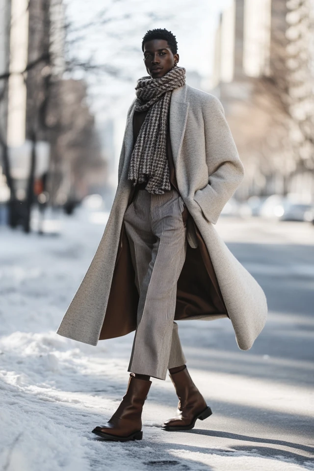 How to Combine Wool and Cashmere for Luxe Winter Coats - photo 13