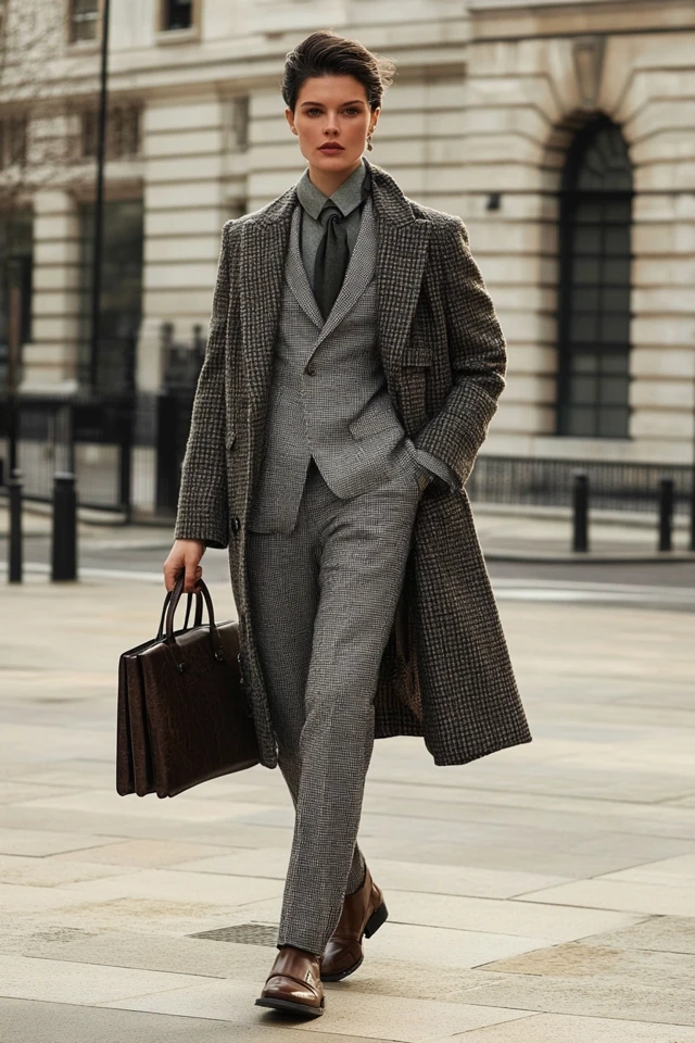 Wool and Tweed Combinations for Timeless Workwear - photo 12