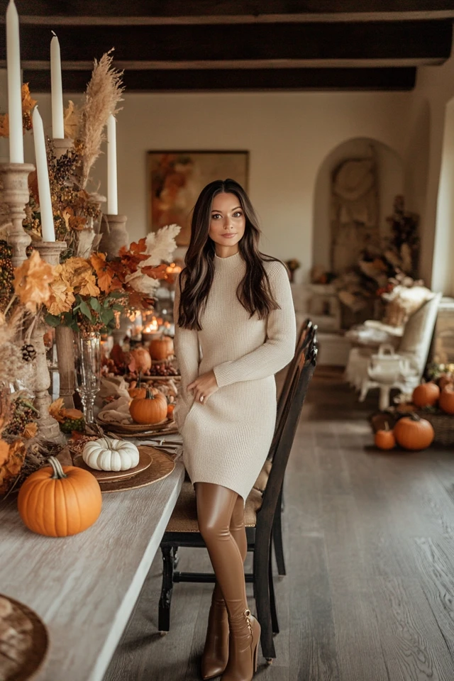 Chic Outfits for Thanksgiving Family Dinners - photo 4