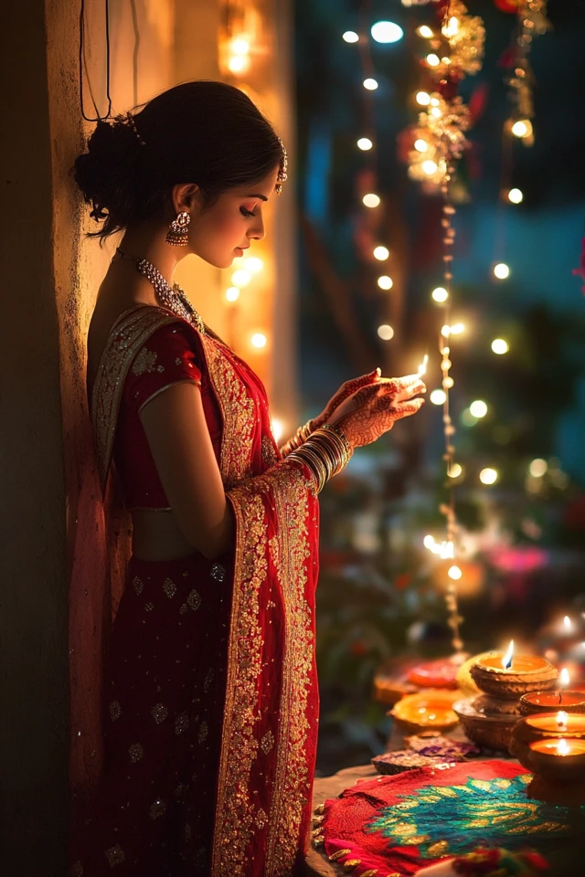 Embellished Sarees for Diwali Celebrations - photo 4