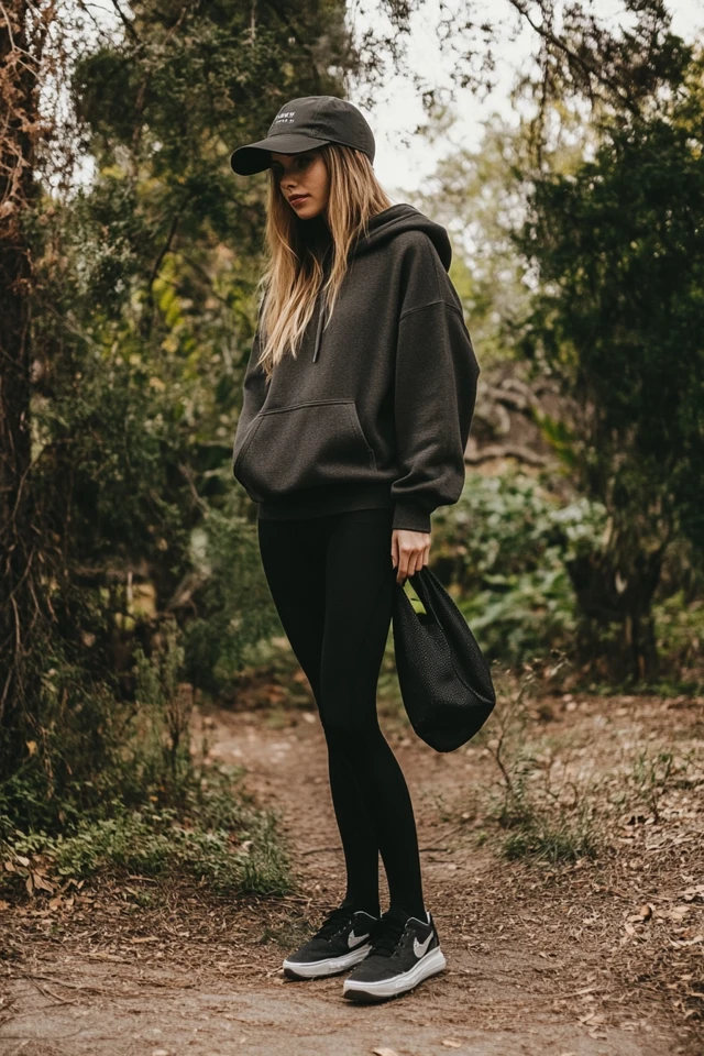 Comfortable Black Leggings for Casual Days - photo 4