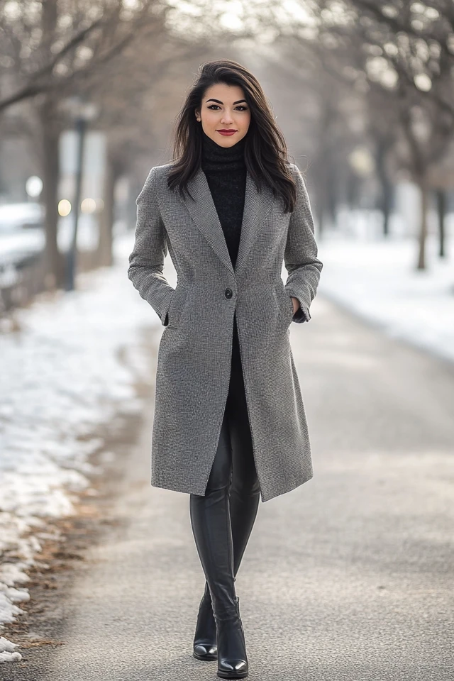 Warm Wool Coats for Winter Sophistication - photo 4