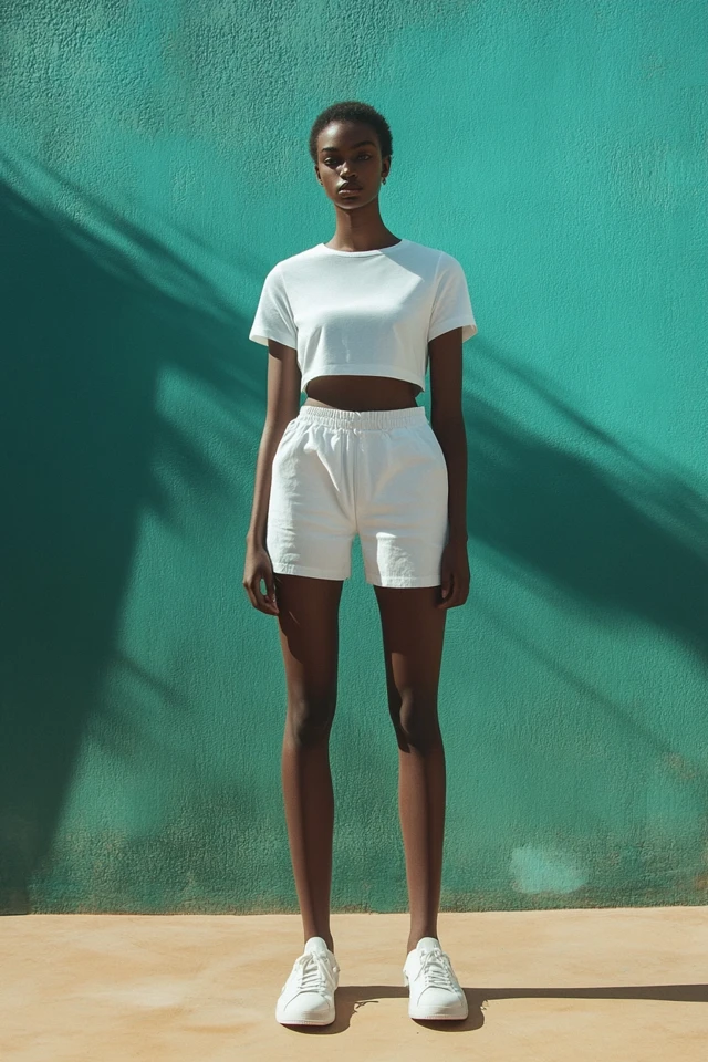 Relaxed Cotton Shorts for Sweltering Summer Heat - photo 4