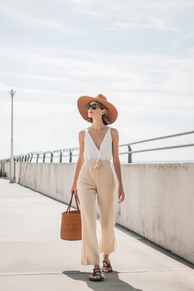Flowy Wide-Leg Pants for Hot Humid Climates - photo 4