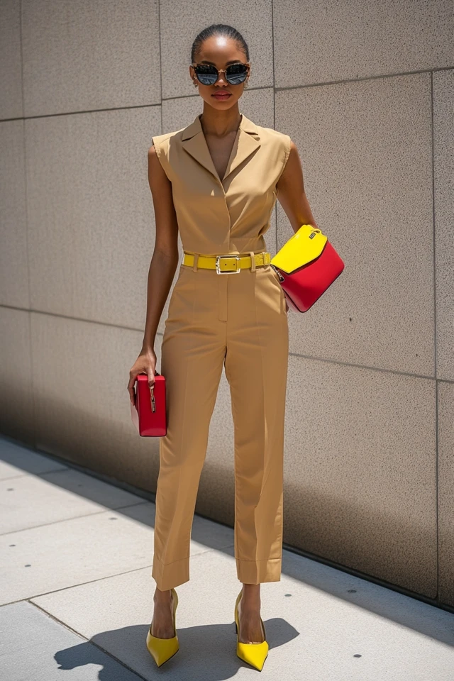 Color-Blocking with Accessories: How to Pull Off the Trend - photo 4