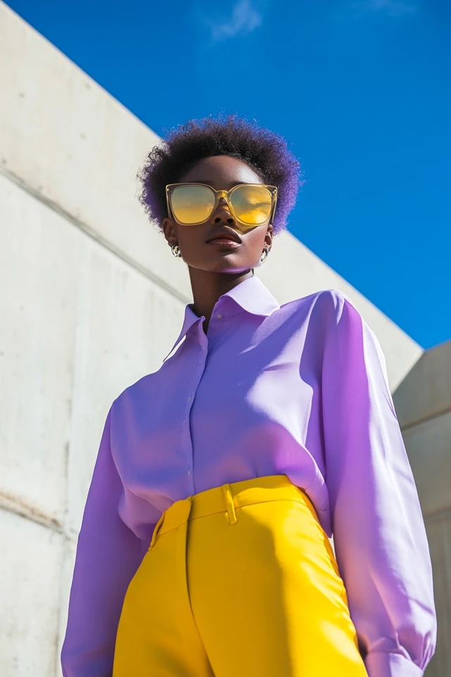 Lavender and Yellow Pairings for Fresh, Bold Looks - photo 4
