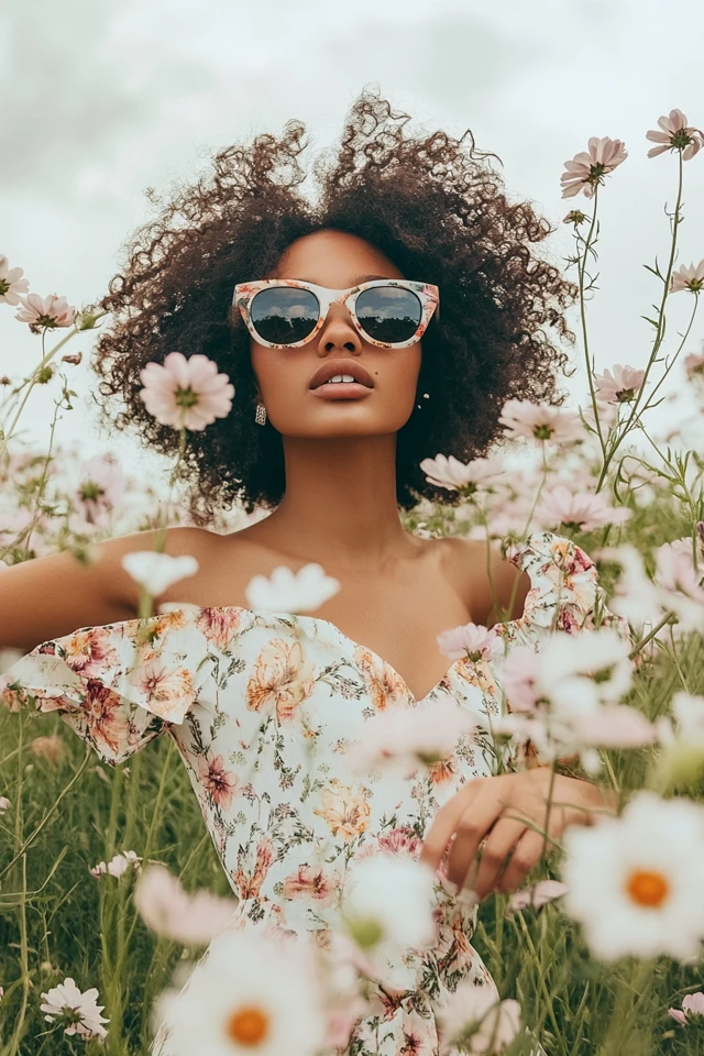 Flowy Floral Dresses for Spring Weddings - photo 4