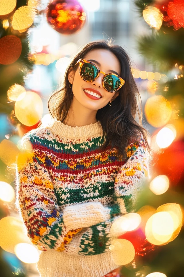 Fun and Festive Outfits for Ugly Sweater Parties - photo 4
