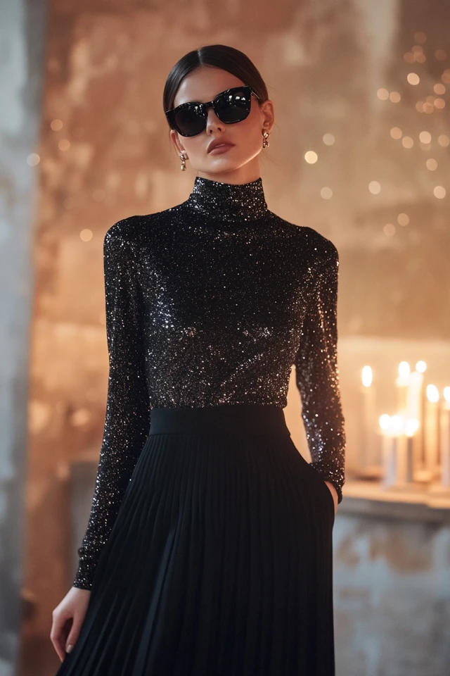 Sparkly Tops and Skirts for Hanukkah Gatherings - photo 4