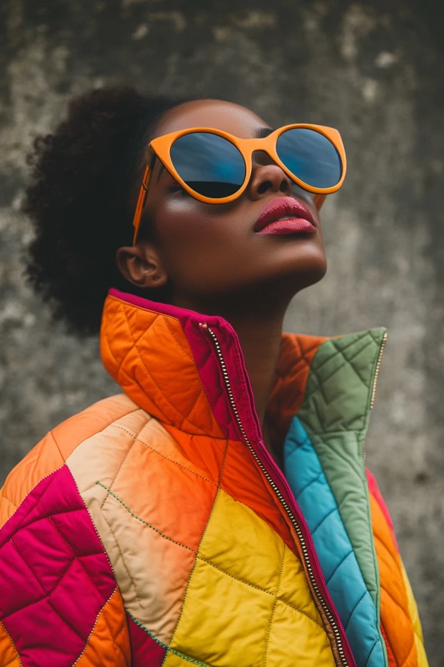 Quilted Jackets in Vibrant Colors for Winter Trends - photo 4