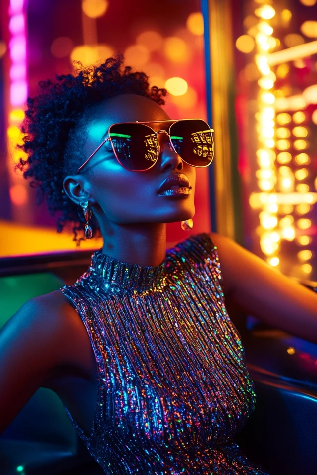 Edgy Nightclub Looks with Metallic Details - photo 4