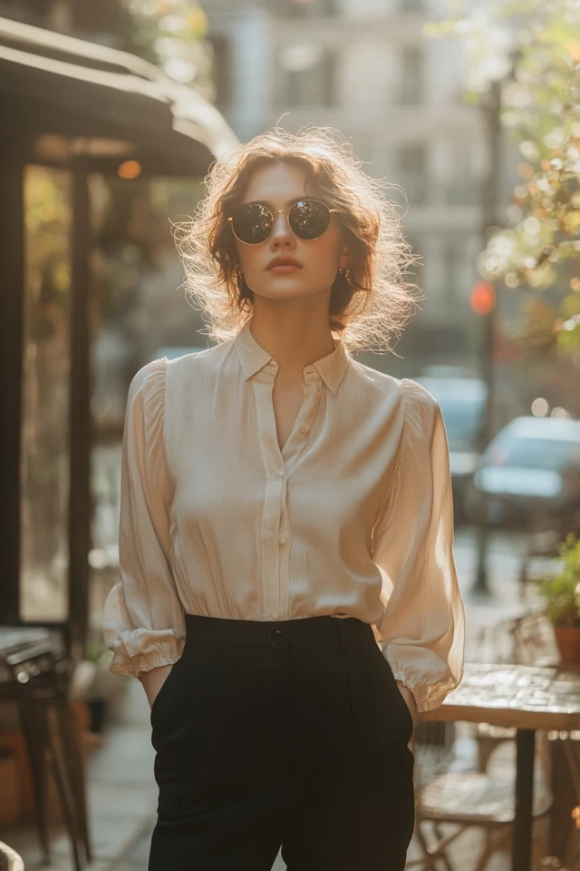 Lightweight Blouses for Warm Early Fall Afternoons - photo 4