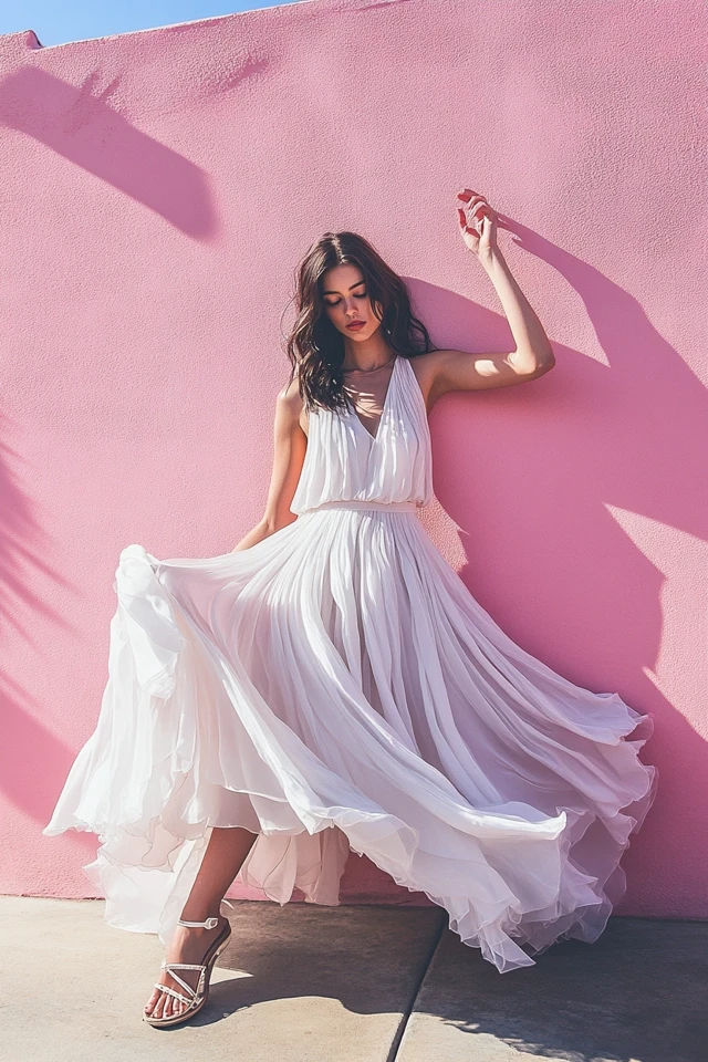 Sheer Tops and Flowy Skirts for Summer Evenings - photo 12