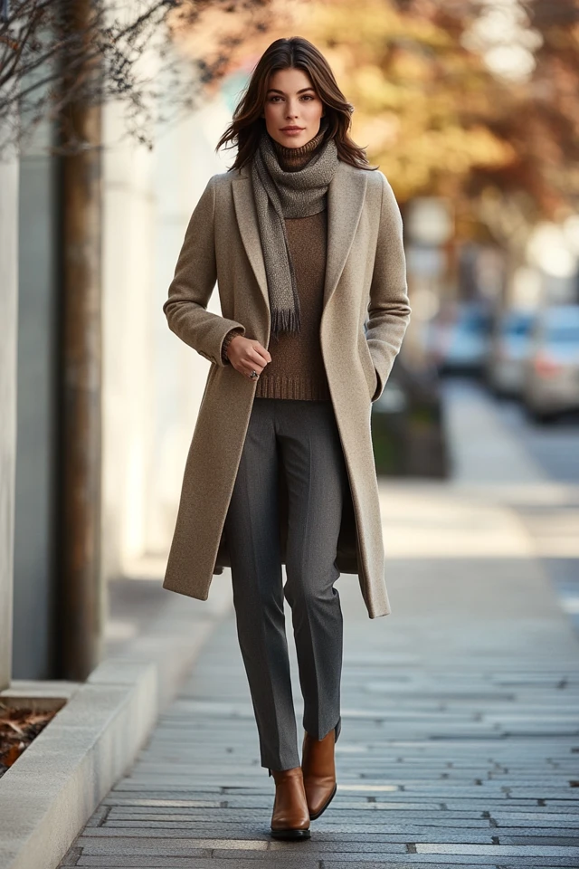 Warm Wool Coats for Winter Sophistication - photo 12