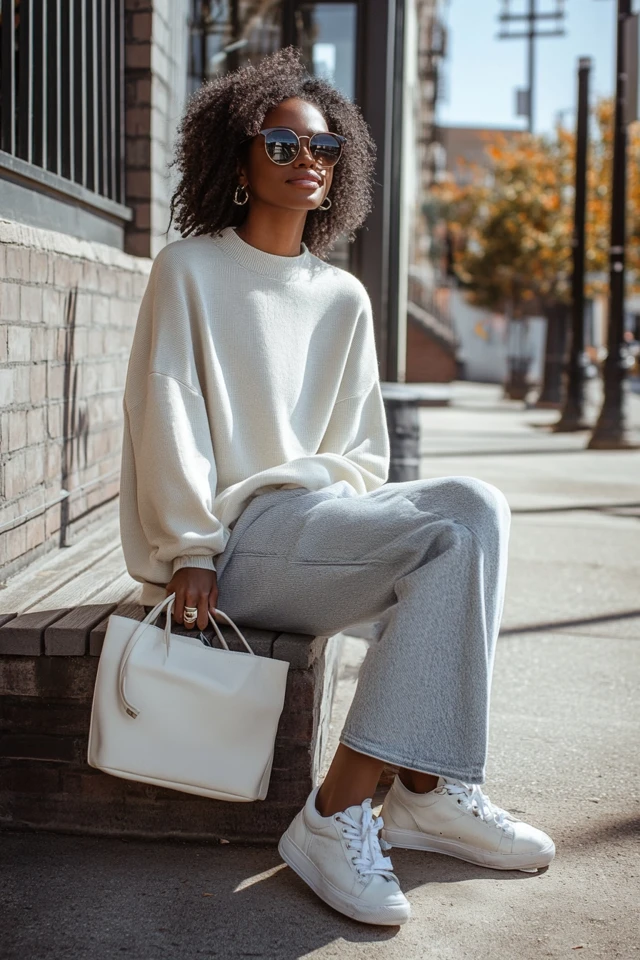 Simple Crew Neck Sweaters for Effortless Style - photo 11