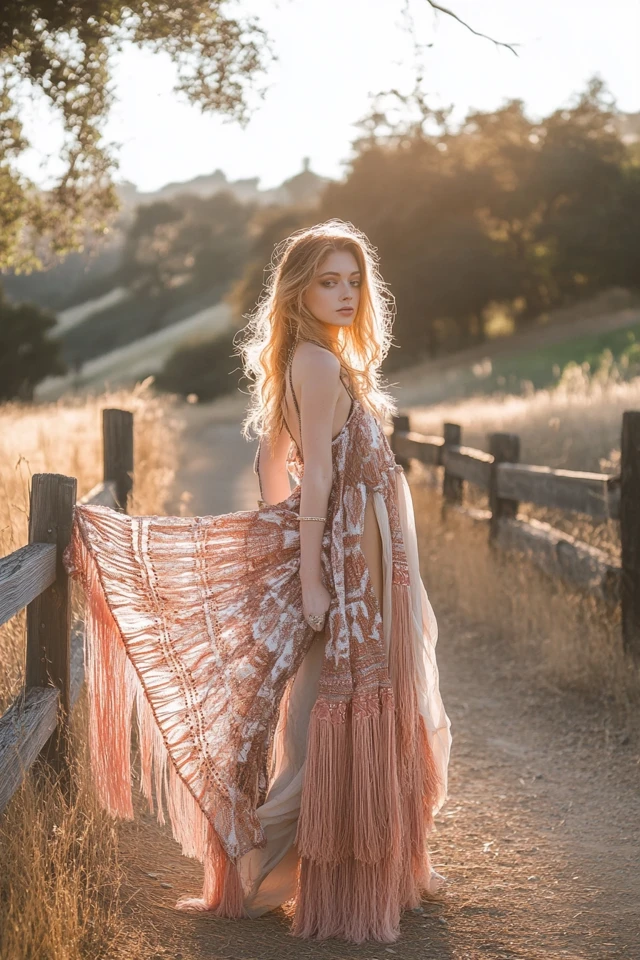Boho Accessories: How to Style Tassels, Feathers, and Beads - photo 3