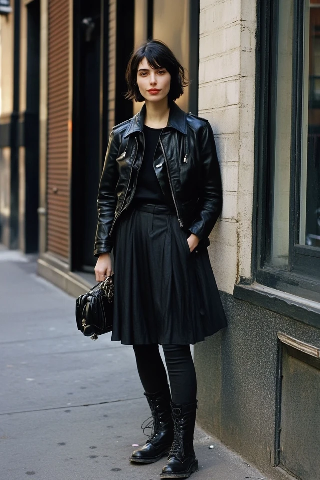 Sleek Leather Jackets for Cool Fall Nights - photo 12