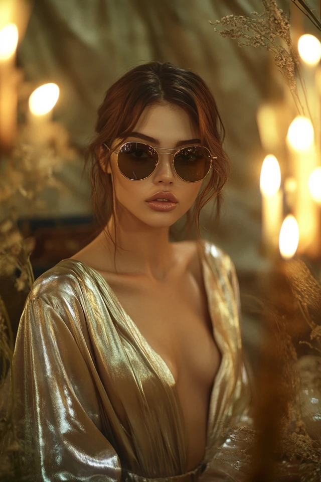 Romantic Satin Dresses for Candlelit Date Nights - photo 12