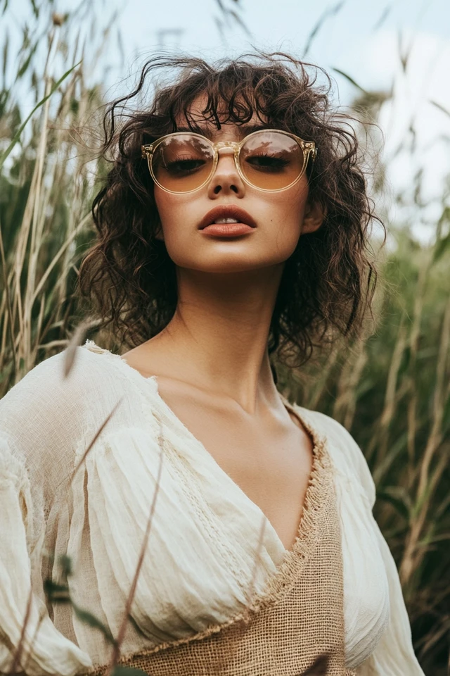 Mixing Rough Burlap with Soft Silks in Boho Looks - photo 6
