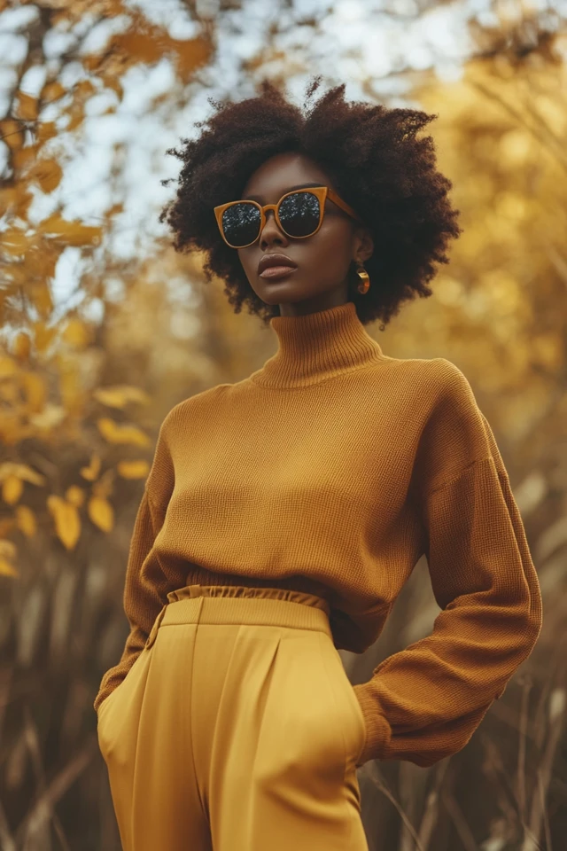 Deep Burgundy and Mustard Color Pairings for Fall - photo 12
