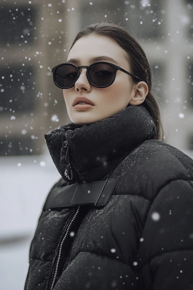 Puffer Jackets with a Twist: Belted and Fitted for Winter - photo 12