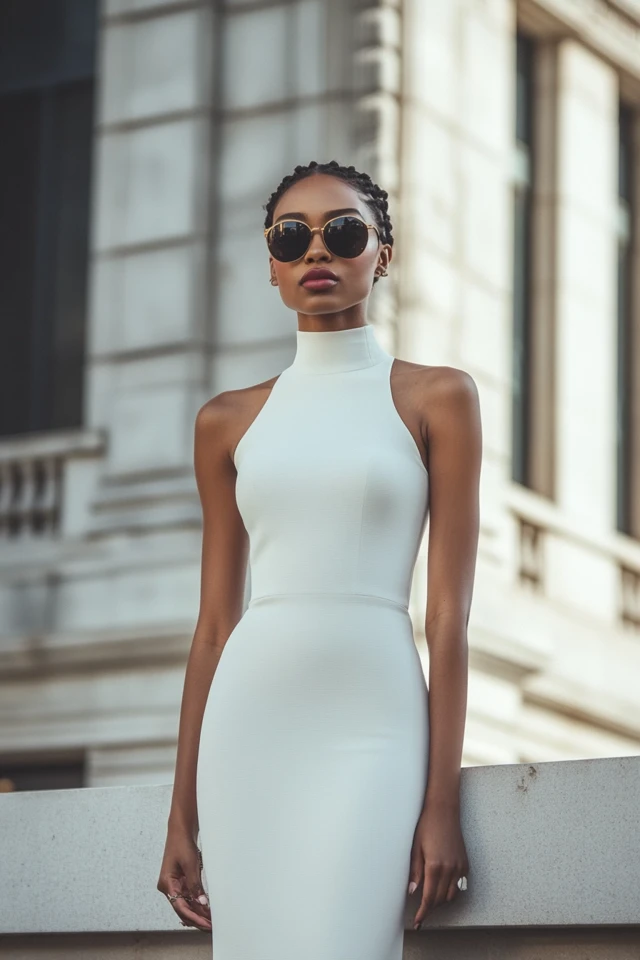 Minimalist Column Dresses for Understated Sophistication - photo 12