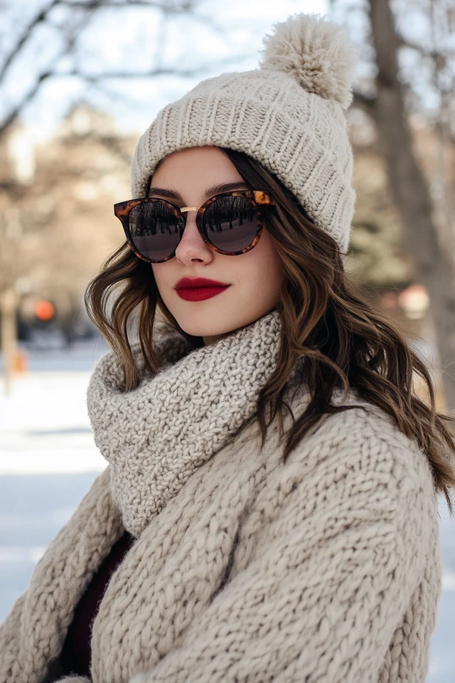 Cable Knit Beanies for Extra Cold Weather Accessories - photo 12