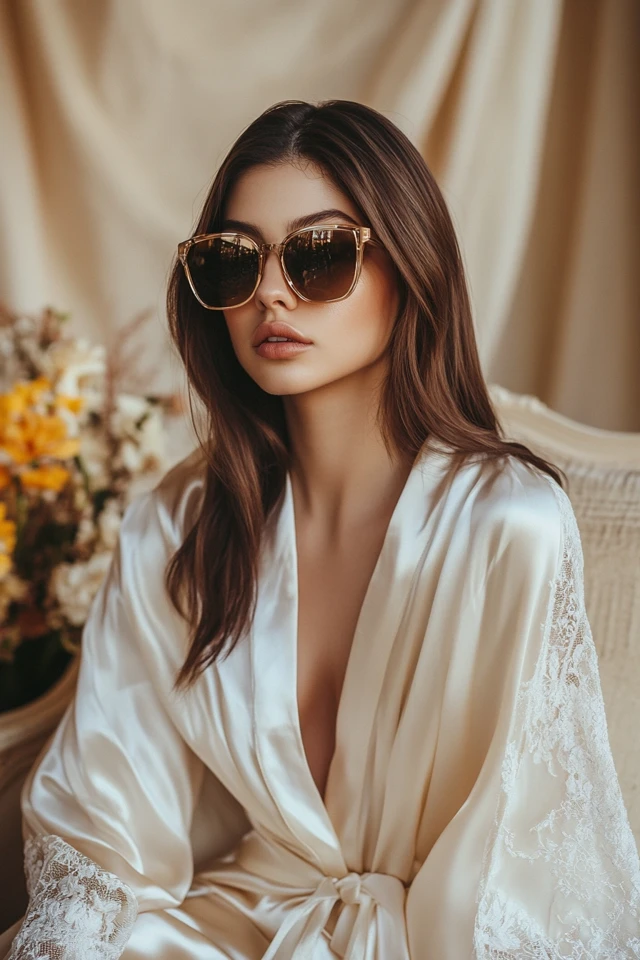 Luxurious Satin Robes for Bridal Morning Photoshoots: Elegance and Comfort for Your Special Day