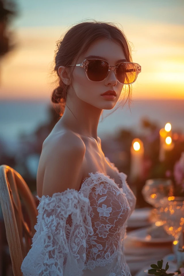 Romantic Lace Bodices for Sunset Dinners: Elegance Meets Ethereal Charm
