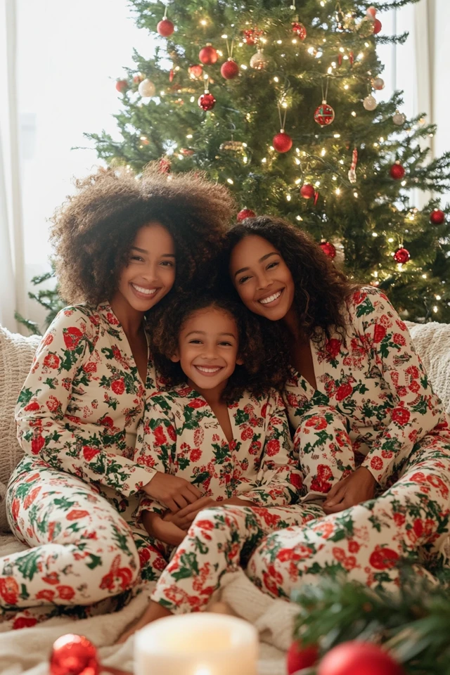 Matching Pajamas for Christmas Morning Photos: Creating Cozy and Memorable Holiday Moments
