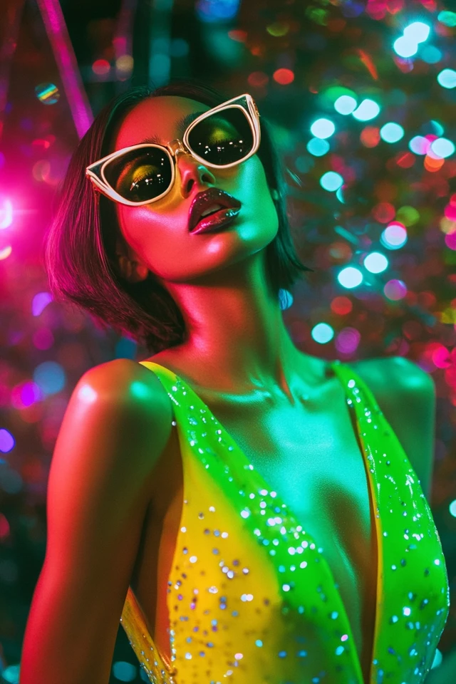 Trendy Neon Dresses for New Year’s Eve Raves: Standout Style for the Ultimate Party Night