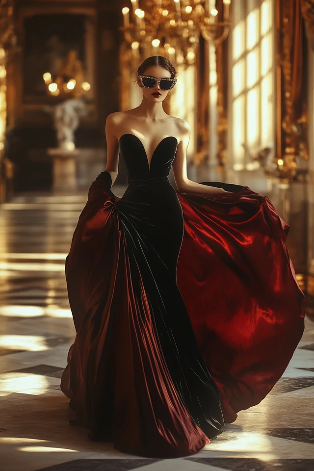Mixing Velvet and Satin for Regal Evening Gowns: The Ultimate Guide to Luxurious Elegance