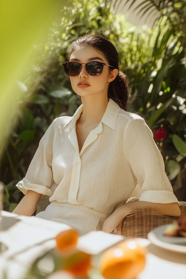 Cotton and Linen Blends for Breezy Summer Outfits: Effortless Style Meets Comfort