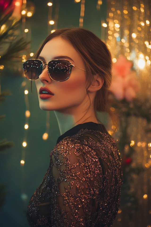 Lace and Sequins for Holiday Party Tops: Dazzling Festive Style