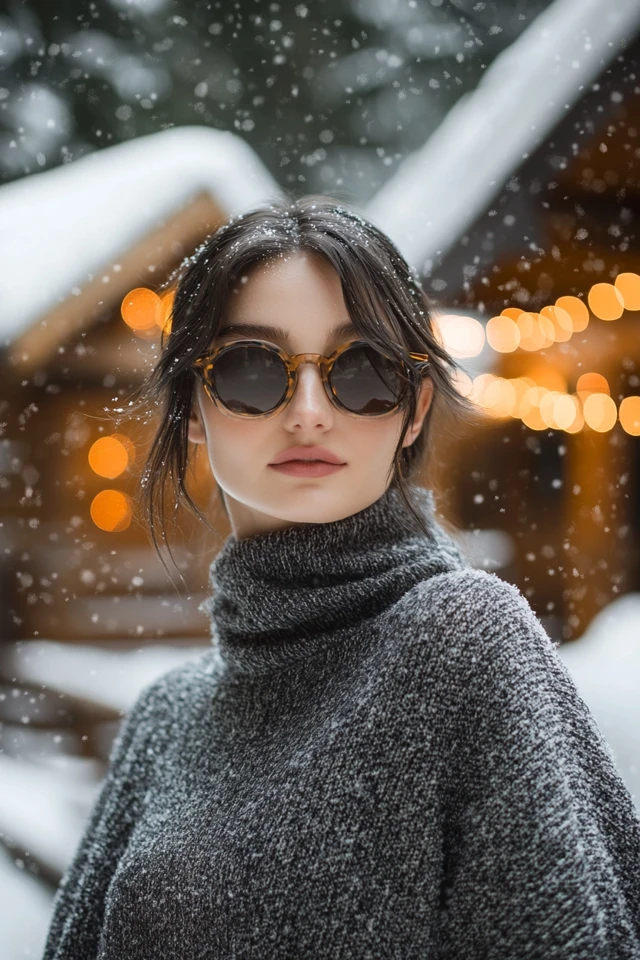 Cotton and Wool Blends for Casual Winter Dresses: Comfort Meets Effortless Style
