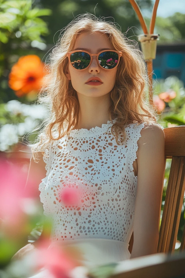 Cotton and Eyelet in Breezy Spring Dresses: Effortless Elegance for the Season