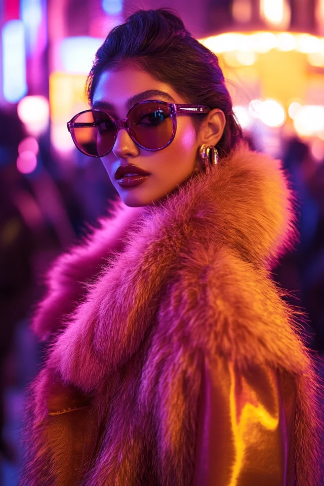 Faux Fur and Satin for Bold, Luxe Looks: Elevate Your Style with Opulent Textures