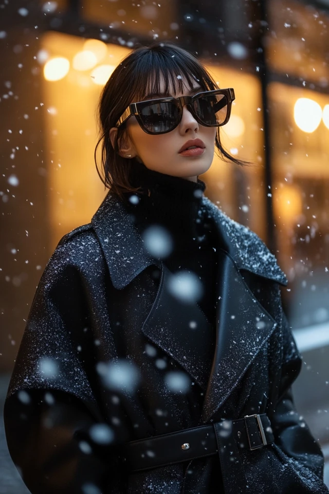 Wool and Leather Blends in Sleek Outerwear: Combining Comfort, Edge, and Timeless Style