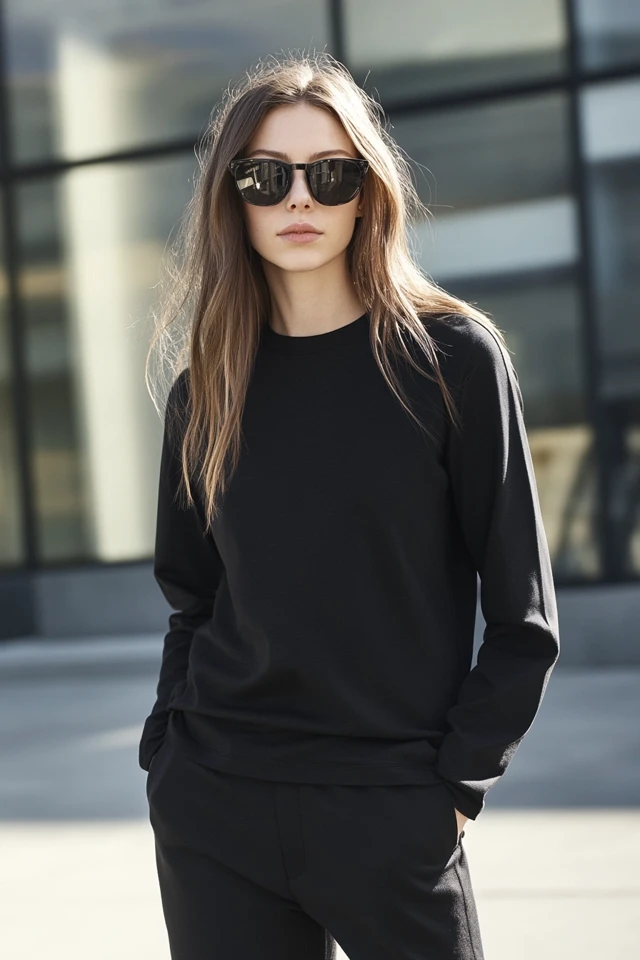 Slim-Fit Long-Sleeve Tees for Layering Staples: Chic, Versatile, and Essential for Every Season