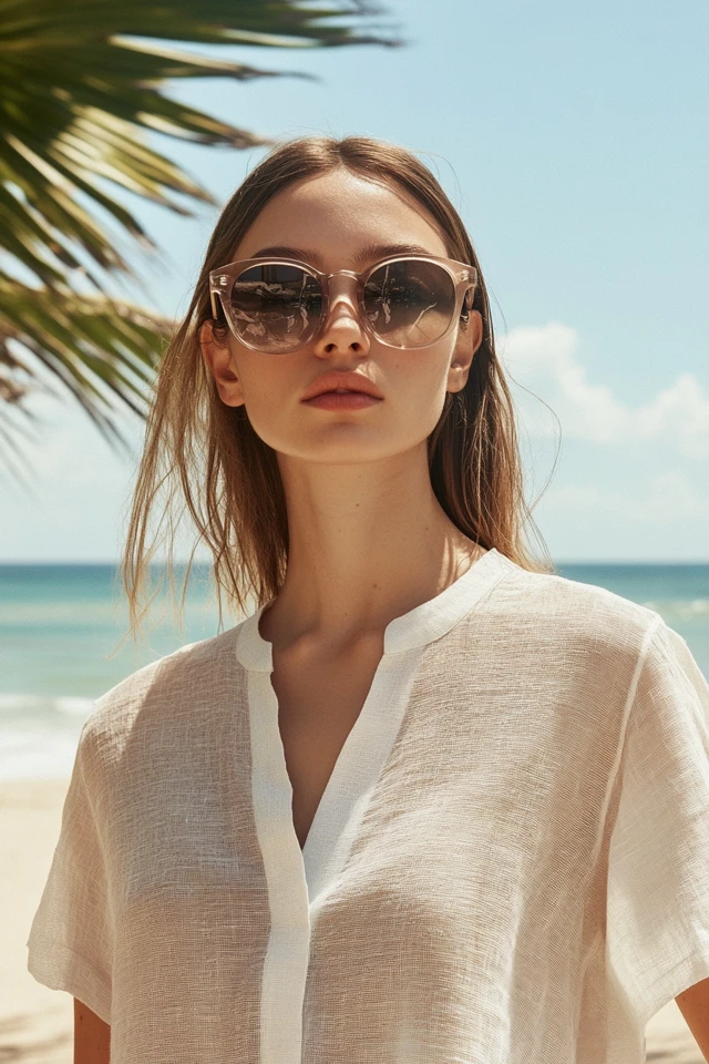 Breezy Linen Tunics for Summer Strolls