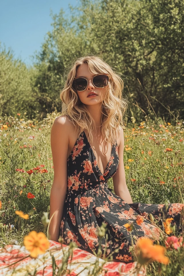 Classic A-Line Sundresses for Summer Picnics
