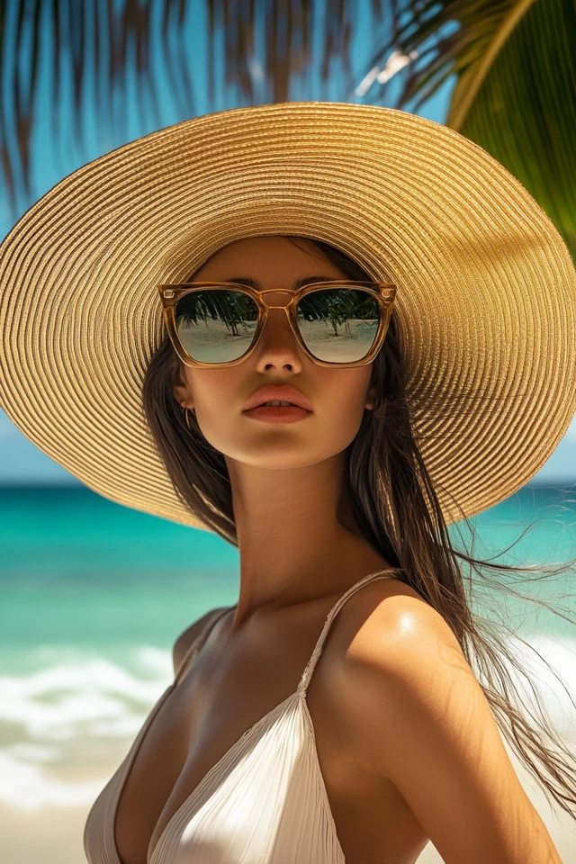 Wide-Brim Hats for Summer Vacation Glam