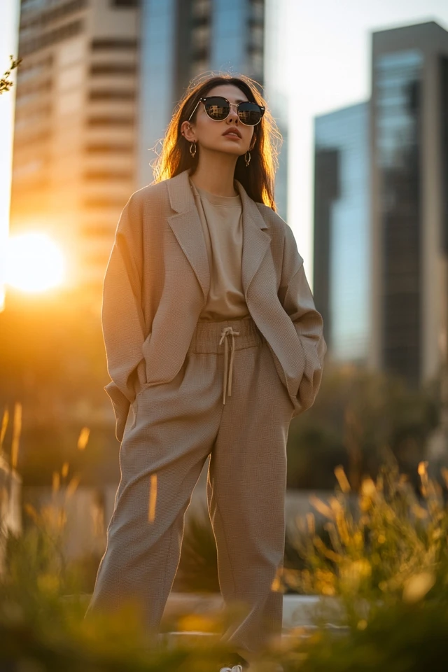Relaxed Jogger Suits for Athleisure Chic