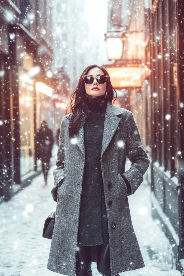 Sleek Maxi Coats for Winter Sophistication
