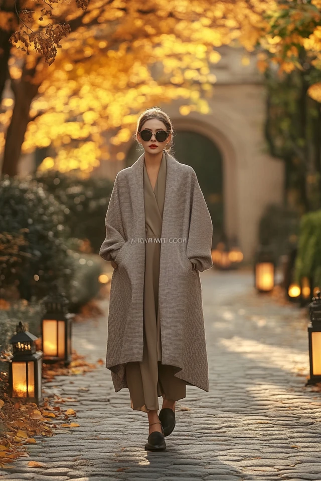 Relaxed Swing Coats for Transitional Weather