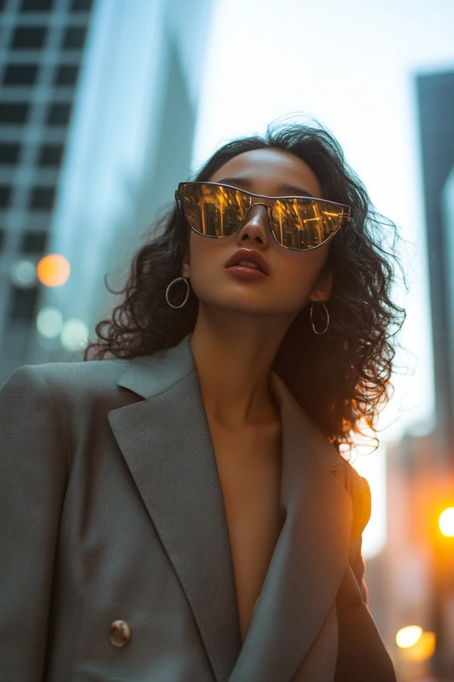 Sculpted Blazers with Hourglass Cuts